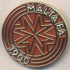 Мальта, федерація футболу, №5 ЕМАЛЬ / Malta football federation enamel pin badge