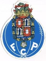 наклейка футбол Порту (Португалія) / FC Porto, Portugal football logo sticker