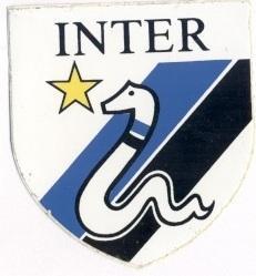 наклейка футбол Інтер (Італія) / FC Internazionale, Italy football logo sticker