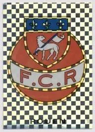 наклейка люмінесцентна футбол Руан (Франція) / FC Rouen, France logo sticker