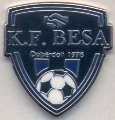футбол.клуб Беса (Македонія) ЕМАЛЬ / Besa Doberdoll,Macedonia football pin badge