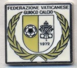 Ватикан,федерація футболу (не-ФІФА) ЕМАЛЬ /Vatican football federation pin badge
