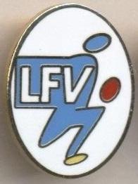 Ліхтенштейн, федерація футболу №4 ЕМАЛЬ /Liechtenstein football federation badge