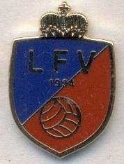Ліхтенштейн,федерація футболу5 ЕМАЛЬ/Liechtenstein football federation pin badge