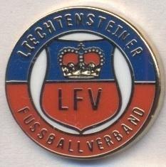 Ліхтенштейн,федерація футболу7 ЕМАЛЬ/Liechtenstein football federation pin badge
