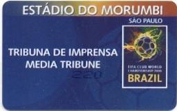 білет Реал Мадр/Real Madrid Corinthians Raja al-Nassr:Club World cup 2000 ticket