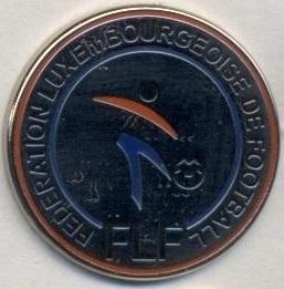 Люксембург, федерація футболу,№1 ЕМАЛЬ /Luxembourg football federation pin badge