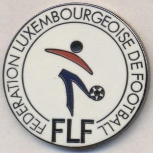 Люксембург, федерація футболу, ЕМАЛЬ більший /Luxembourg football federation pin