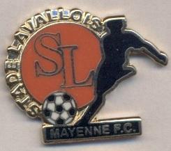 футбол.клуб Лаваль (Франція)1 ЕМАЛЬ / Stade Lavallois, France football pin badge