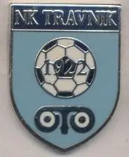 футбол.клуб Травнік (Боснія)2 ЕМАЛЬ /NK Travnik,Bosnia football enamel pin badge