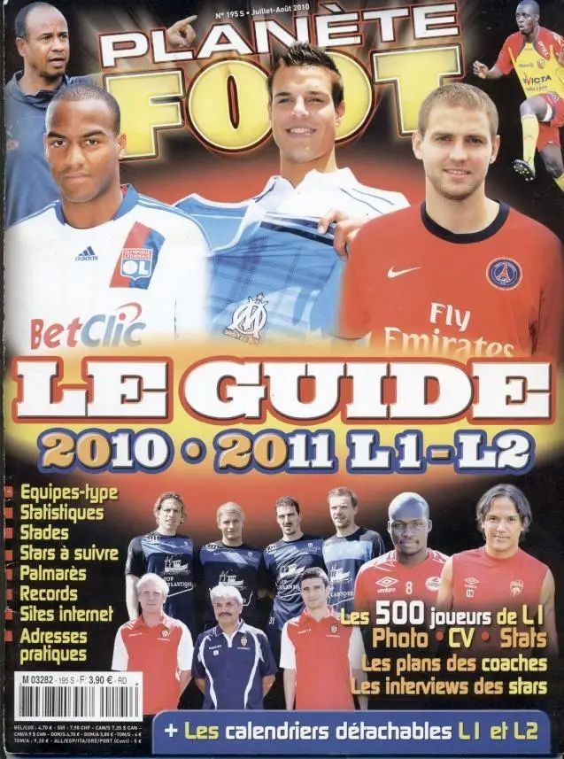 Франція, чемп-т 2010-11,спецвидання Планет Фут/Planete Foot France guide preview