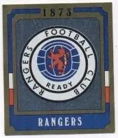 наклейка блискуча футбол Рейнджерс (Шотландія) /Rangers FC,Scotland logo sticker