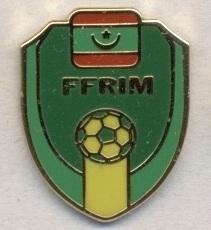 Мавританія, федерація футболу,№4 ЕМАЛЬ /Mauritania football federation pin badge