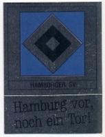 наклейка блискуча футбол Гамбург (Німеччина) / Hamburger SV,Germany logo sticker