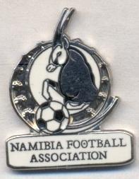 Намібія,федерація футболу,№2 ЕМАЛЬ /Namibia football federation enamel pin badge
