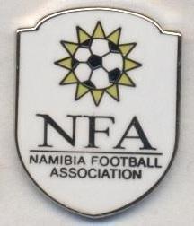 Намібія,федерація футболу,№3 ЕМАЛЬ /Namibia football federation enamel pin badge