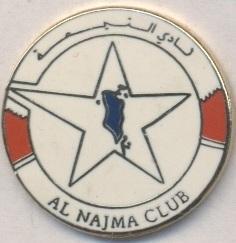 футбол.клуб Аль-Наджма (Бахрейн) ЕМАЛЬ / Al-Najma SC, Bahrain football pin badge