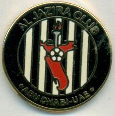 футбол.клуб Аль-Джазіра (ОАЕ) ЕМАЛЬ /Al-Jazira SCC,UAE football enamel pin badge