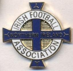 Півн.Ірландія, федерація футболу,офіц. ЕМАЛЬ / N.Ireland football federation pin