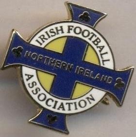 Північна Ірландія,федерація футболу№1 ЕМАЛЬ/N.Ireland football federation badge