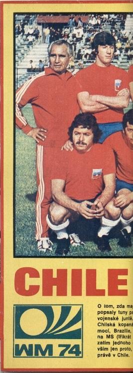 2 постери футбол збірна Чилі 1970-90 / Chile national football team 2 posters