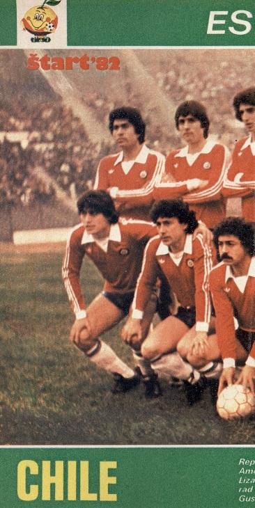 2 постери футбол збірна Чилі 1970-90 / Chile national football team 2 posters 1
