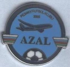 футбол.клуб АзАЛ Баку(Азербайджан) ЕМАЛЬ/AzAL Baku,Azerbaijan football pin badge
