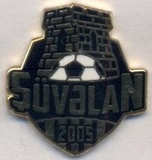футбол.клуб Шювалан Баку (Азербайджан) ЕМАЛЬ/Shuvalan FC,Azerbaijan football pin