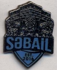 футбол.клуб Сабаїл Баку (Азербайджан)3 ЕМАЛЬ/Sabail Baku,Azerbaijan football pin