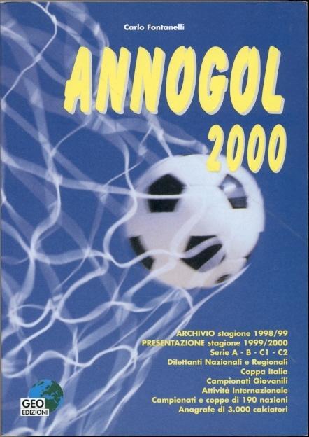 книга щорічник 2000 футбол Світ Анногол / Annogol 2000 World football yearbook