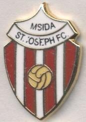 футбол.клуб Мсіда (Мальта)1 ЕМАЛЬ / Msida St-Joseph FC, Malta football pin badge