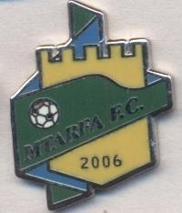 футбольний клуб Мтарфа (Мальта) ЕМАЛЬ /Mtarfa FC,Malta football enamel pin badge