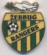 футбол.клуб Зеббудж Рейнджерс (Мальта)2 ЕМАЛЬ /Zebbug Rangers,Malta football pin