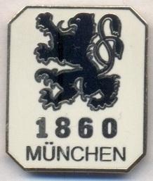 футбол.клуб Мюнхен-1860 (Німеччина ЕМАЛЬ/Munchen 1860,Germany football pin badge