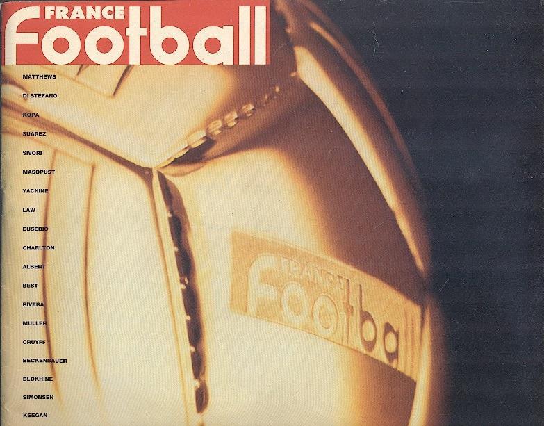 Золотий М'яч 1956-1999 спецвидання France Football Ballon d'Or Golden Ball