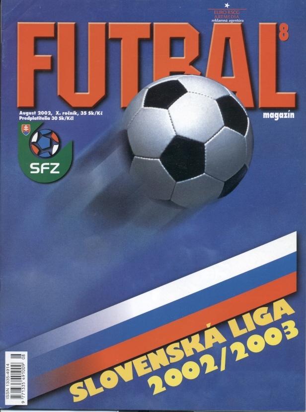 Словаччина, чемпіонат 2002-03,спецвидання Футбал /Slovakia football season guide