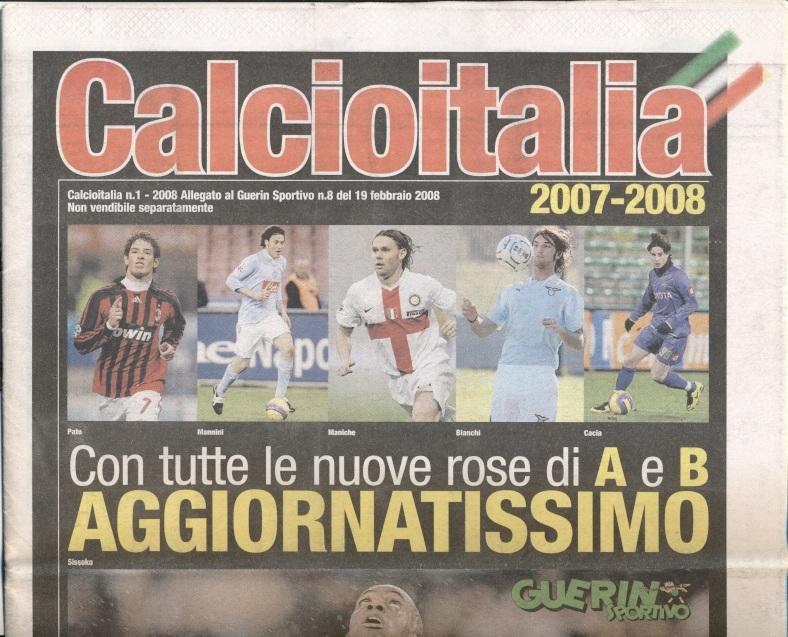 Італія,чемп-т 2007-08(2), спецвид.Guerin Sportivo Calcio Italia football preview