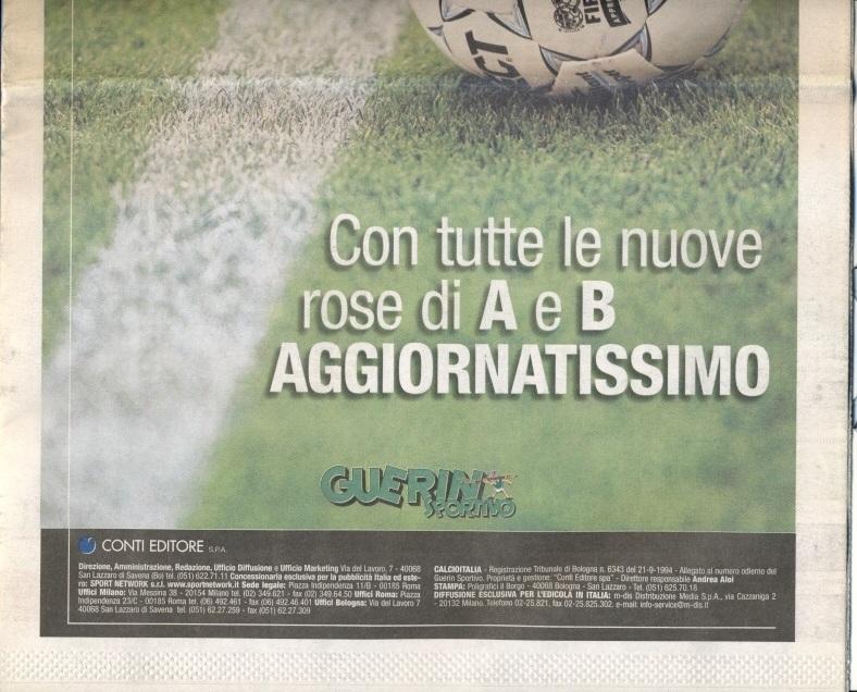 Італія,чемп-т 2005-06(2), спецвид.Guerin Sportivo Calcio Italia football preview 1