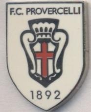 футбол.клуб Про Верчеллі(Італія)2 ЕМАЛЬ/FC Pro Vercelli,Italy football pin badge