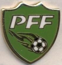Пакистан, федерація футболу, №3, ЕМАЛЬ / Pakistan football federation pin badge