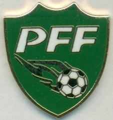 Пакистан, федерація футболу, №4, ЕМАЛЬ / Pakistan football federation pin badge
