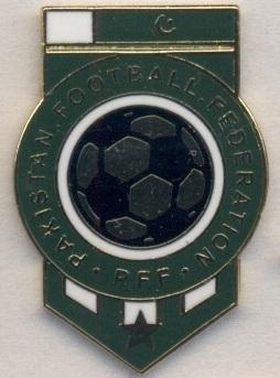 Пакистан,федерація футболу,ЕМАЛЬ більший /Pakistan football federation pin badge