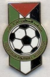 Палестина, федерація футболу, №2 ЕМАЛЬ / Palestine football federation pin badge