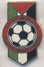 Палестина, федерація футболу, №4 ЕМАЛЬ / Palestine football federation pin badge