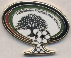 Палестина, федерація футболу, №7 ЕМАЛЬ / Palestine football federation pin badge
