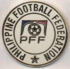 Філіппіни, федерація футболу,№1 ЕМАЛЬ /Philippines football federation pin badge