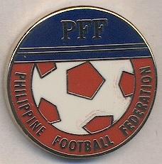 Філіппіни, федерація футболу,№2 ЕМАЛЬ /Philippines football federation pin badge