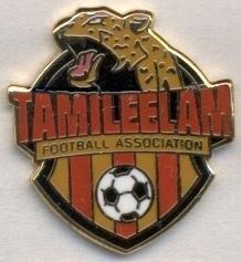 Таміл-Ілам,федерація футболу(не-ФІФА)4 ЕМАЛЬ/Tamil Eelam football federation pin