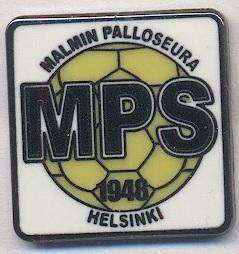 футбол.клуб МПС Хельсінкі (Фінляндія) ЕМАЛЬ/Malmin PS Hels.,Finland football pin