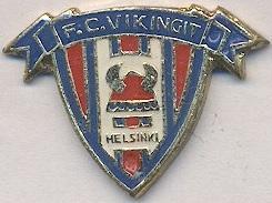 футбол.клуб Вікінгіт (Фінляндія) важмет /FC Viikingit,Finland football pin badge